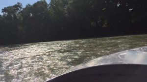 Rowdy rush river boat pilot