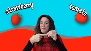 Learn Red Color of the Day Children's Song by Patty's Primary Songs | Sign Language | Color Red