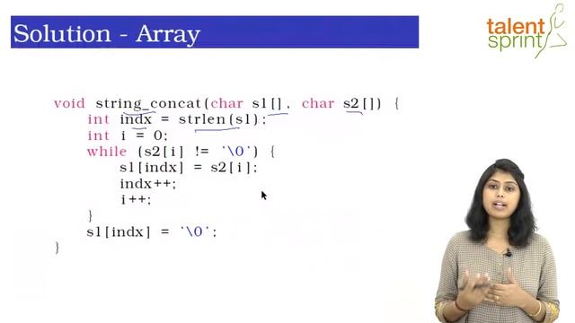 Program to Concatenate Two Strings without Using strcat in Hindi смотреть онлайн