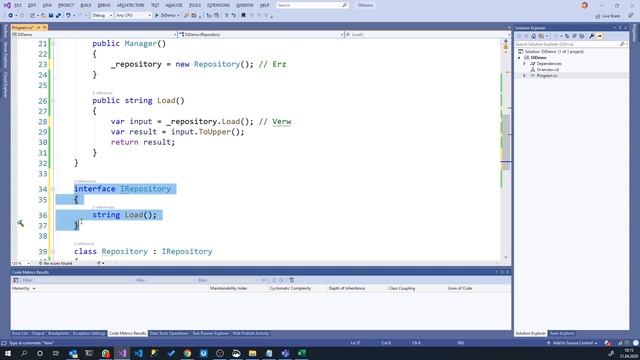 Dependency Injection смотреть онлайн