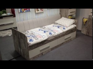 Кровать с ящиками Хадсон