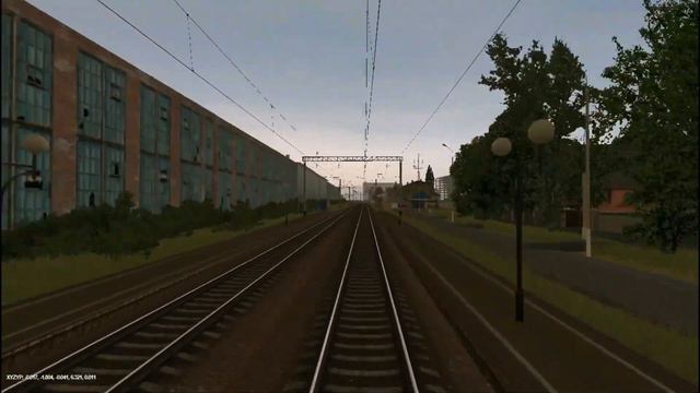 Trainz маршрут Одесса-Колосовка от Заставы-2 - до Одессы-Главной