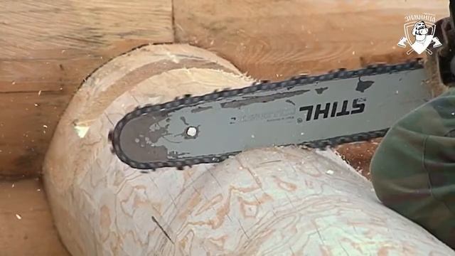 Собрать сруб 180 кв за 3 дня?! - 30 диаметра?! из бревна ручной рубки?! смотреть онлайн