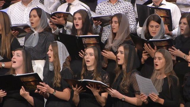 "Возвожу очи мои к горам" - Хор смотреть онлайн