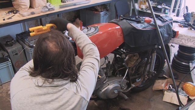 4 Пилим раму на ИЖ Юпитер!  ИЖАХОНДА