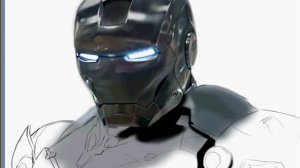 IRONMAN Speed painting with Adobe Photoshop by Ivan Ageenko.