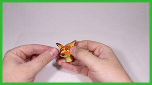 Ник Уайлд. как сделать. из пластилина. Зверополис. Nick Wilde. how to make. of plasticine. Zootopia
