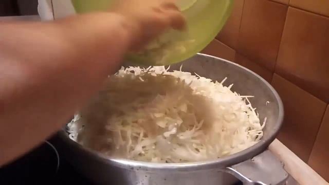 Постное блюдо Капуста с рисом