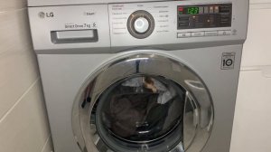 Стирка 2 комплекта постельного белья на Lg Смешанные ткани 40 1200 предв стирка 1/2