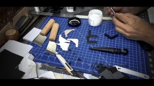 Making Apple iPad Pro 12.9 Case Black White Leather HandMade