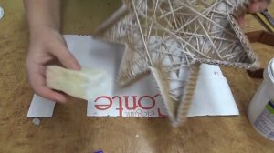 РОЖДЕСТВЕНСКАЯ  ЗВЕЗДА  своими руками ИЗ КАРТОНА/CHRISTMAS STAR DIY CARTON