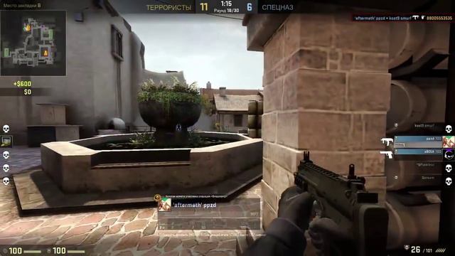 ПРОТИВ ЧИТЕРА В CS:GO ! VAC BAN?