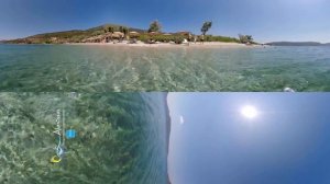 Alonissos, Agios Dimitrios Beach (VR-360)