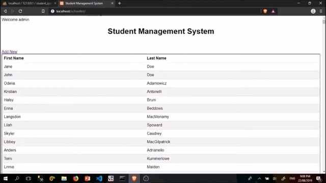 PHP Tutorial Part 4/6: Paano Lumikha ng Login Form at User View Details Link