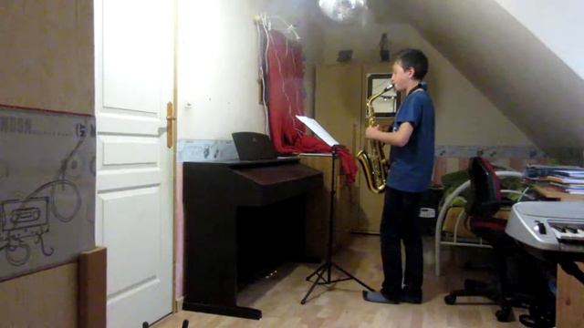Fort Boyard joué au saxophone