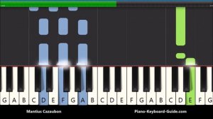 The Beatles Yesterday Slow Piano Tutorial - Chords & Melody