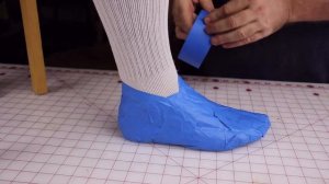 How to Make shoe or boot patterns using a sock