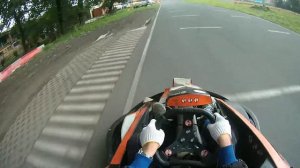 Картинг на Нарвской 1 заезд