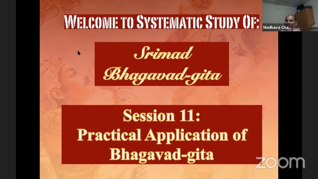 Session 11 - Practical Application of Bhagavad-git - Systematic Study of Bhagavad-gita on 2020-08-2 смотреть онлайн