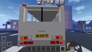 МОД НА ПАЗ 3205 ДЛЯ МАЙНКРАФТ ПЕ/БЕ by SergoGames