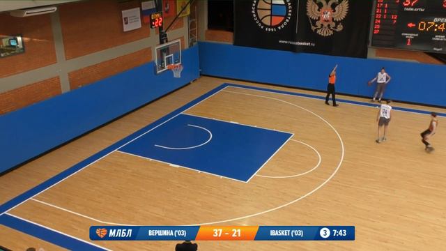 Вершина - IBASKET. МЛБЛ-Дети. U15. Финал смотреть онлайн