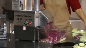 Овощерезка Robot Coupe CL50 (в работе)