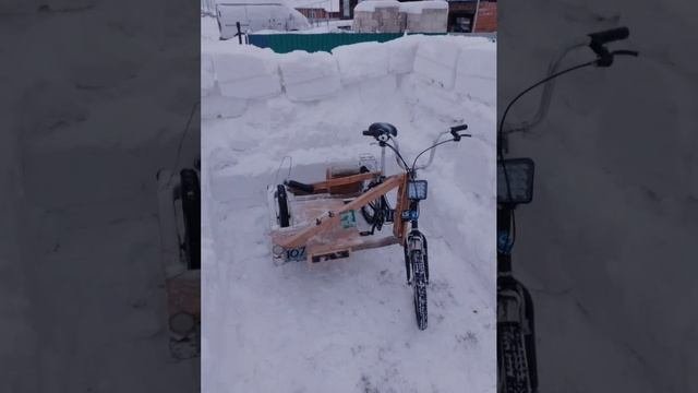 ВЕЛОСИПЕД С КОЛЯСКОЙ