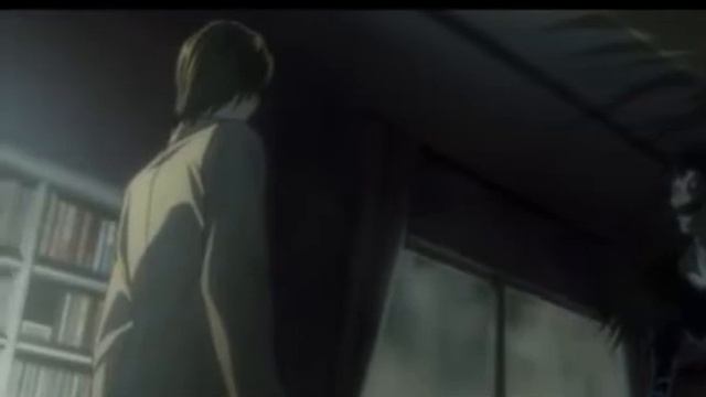 Рюк прибывает в мир людей - отрывок из аниме Тетрадь Смерти смотреть онлайн