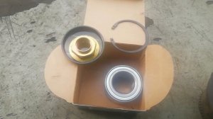 Замена заднего ступичного подшипника Рено Мастер 2/Replacing the rear wheel bearing Renault Muster