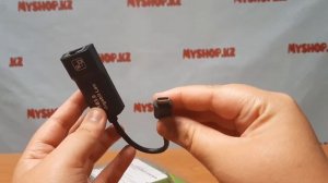 Переходник с USB Type-C на LAN RJ45 (Ethernet 1 Gigabit, USB 3.0)