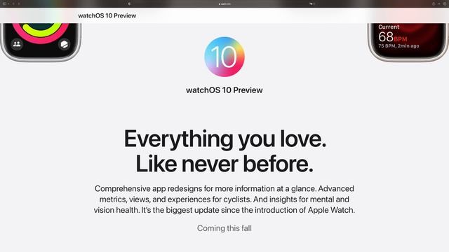 Apple stellt Apple Vision Pro, 15" MacBook Air, M2 Ultra, iOS 17, watchOS 10 & mehr vor смотреть онлайн
