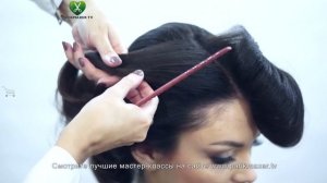 Вечерняя причёска на основе волн ★★★★★ Людмила Цырулик. Парикмахер тв.