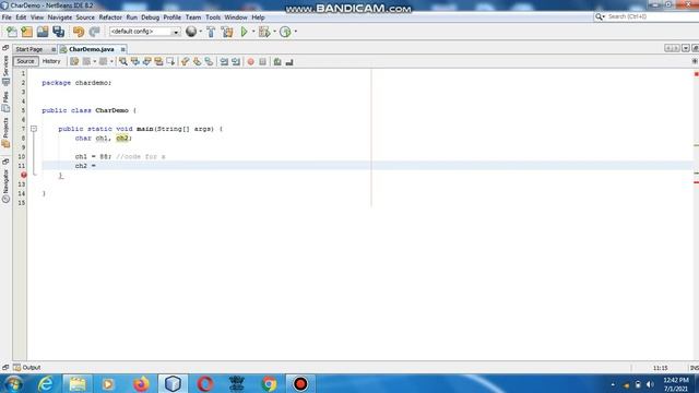 Java the complete Reference Ninth Edition (Chapter 3) Example (3) Characters смотреть онлайн