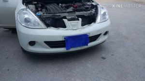 ДХО АлиЭкспресс, дневные ходовые огни на Ниссан Тииду