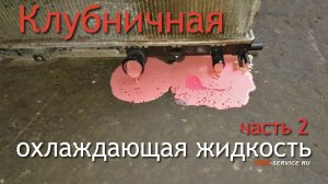 Клубничная охлаждающая жидкость и замена радиатора. Часть 2