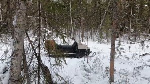 ПРОВЕРЯЮ ЛОВУШКИ!! ДОБЫЛ ГЛУХАРЯ!! #CHECKING TRAPS!! I GOT A CARCIENCIE!!тайга #таёжныйбыт #охота
