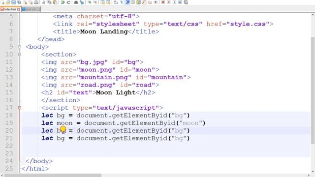 Moon landing using HTML CSS and Java [html and css ] смотреть онлайн