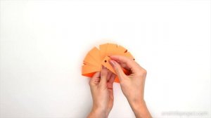 DIY Paper Pumpkin | Easy Paper Strip Pumpkin Craft