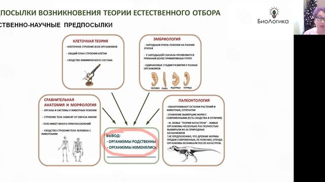 Лекция 30. Факторы эволюции 1 смотреть онлайн