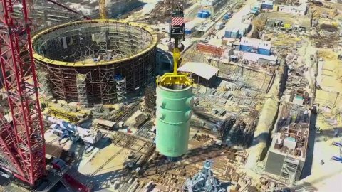 В Турции завершен монтаж корпуса второго реактора АЭС "Аккую"