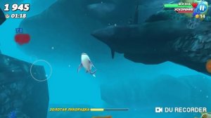 Hungry shark world (сельдевая акула)