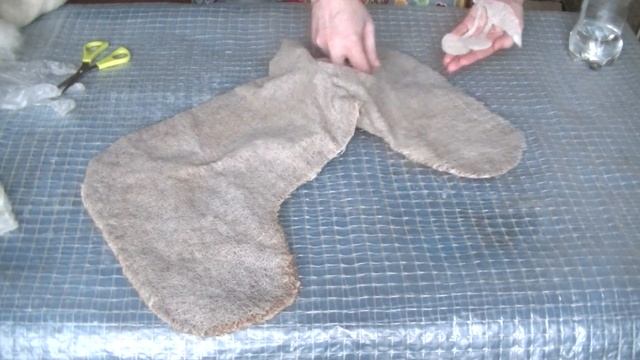 Как сделать аппликацию на двойных носочках смотреть онлайн