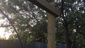 Беседка для винограда. День второй.