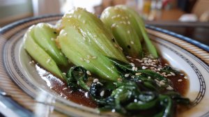Китайская капуста Пак-чой в устричном соусе