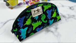 Сшила СЕБЕ и ДЕТЯМ  Косметичка / Пенал из круга