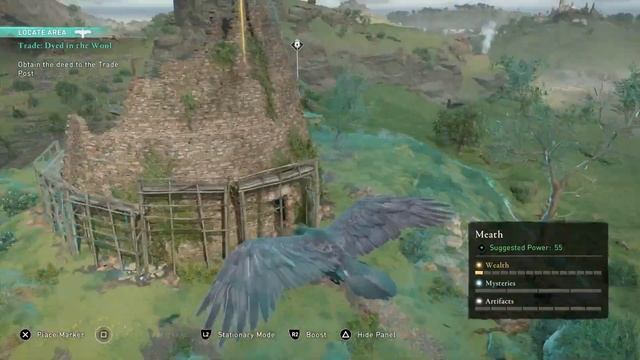 Assassin's Creed Valhalla Wrath of the Druids – Dyed in the Wool - Drumlish Trade Post смотреть онлайн