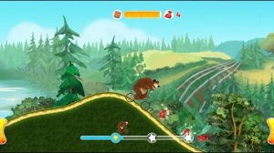 Маша и медведь на велосипеде #машаимедведь #новыесерии #всесерииподряд #мультфильм #промашу #mashaan