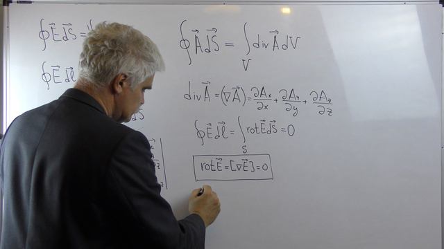 Электричество и магнетизм Лекция 3 часть 8 Теоремы Стокса Остроградского Гаусса Пуассона смотреть онлайн