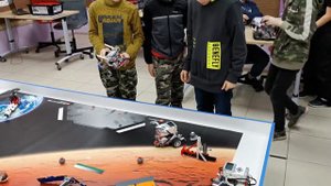 Lego EV3  - Space  Challenge № 1 на уроках робототехники  в Clever Land