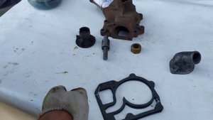 Корпус помпы газ 24